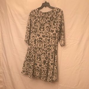 Eliza J fit & flare dress